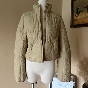Lululemon Puffer Jacket Tan